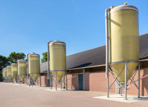 Aireación de silos para alimentación de ganado